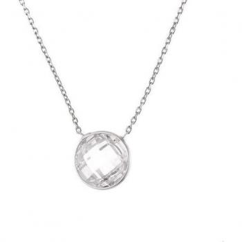 Collar Gracia - Plata 925 Bañada en Rodio