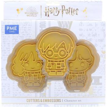 Cortador y Marcador Multicolor PME HPC401 Potter – Galletas Harry, Ron & Hermione