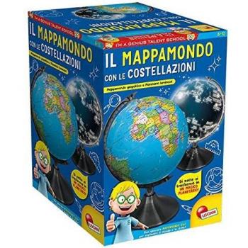 Globe géo-politique pour enfant avec constellations - Lisciani I'm A Genius