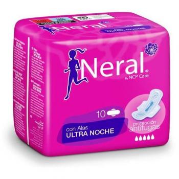 Neral Compresas Ultra Noche con Alas 10uds