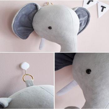 SueñoAnimal: Colgante de Elefante 3D