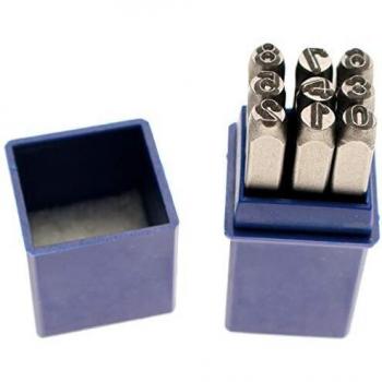 Jeu de chiffres à frapper 3 mm