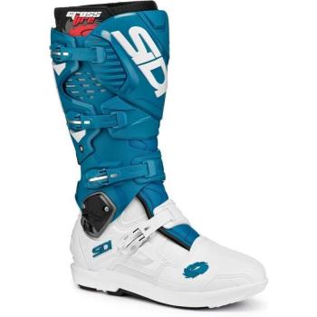 Crossstiefel Sidi Crossfire 3 SRS Weiß-Petrol 43
