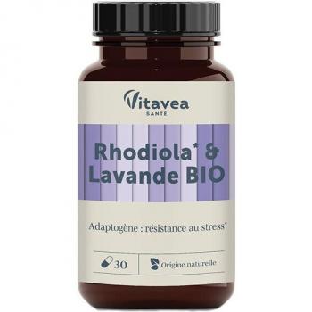 Vitavea Essentiels Rhodiola Lavande 30 Capsules Bio