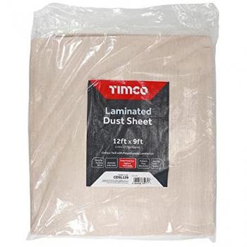 CDSL129 Timco Laminated Dust Sheet 12' x 9' Bag