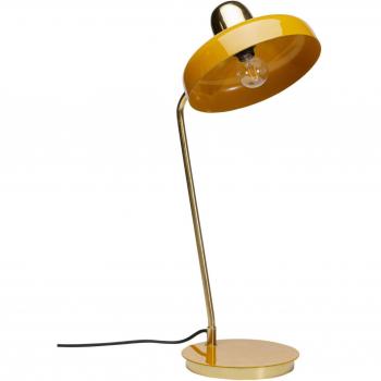 KARE Demi Yellow Steel Table Lamp, Height 56 cm