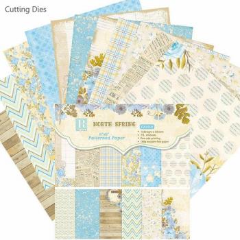 12 Sheets Winter Time Origami Paper