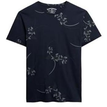 Navy Sparse Orchid Short Sleeve Shirt – Superdry Classic
