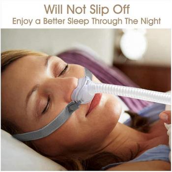 Repuesto Correa CPAP Almohada Nasal P10 Clips GrayBlue