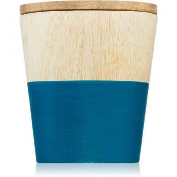 Wax Design Holz Duftkerze Jasmin & Lavendel 9 cm