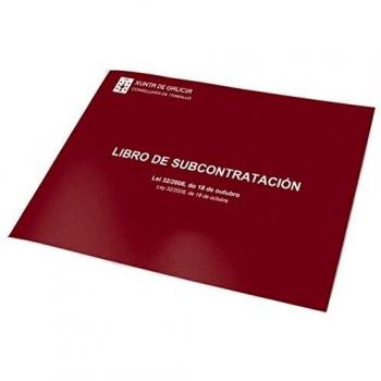 Libro de Subcontratación en Gallego - Galego - Xunta Galicia