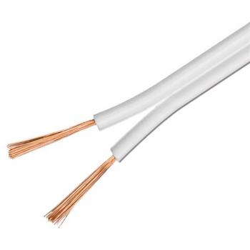 MM‑293 Deltaco Audio­Kabel, 100 m, Kupfer, weiß