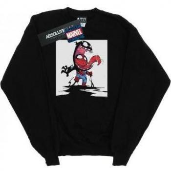 Marvel Men’s Spider‑Man Venom Crewneck XL White