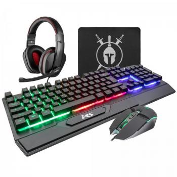 MS Gaming ELITE C500 4-in-1 Gaming Set (Keyboard + Mouse + Mouse Pad + Headset)
