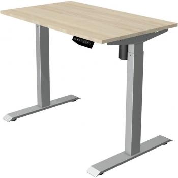Bureau Kerkmann réglable Move 1 - Argent - 140x80 cm - Érable