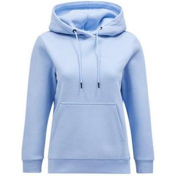 Peak Performance Frauen Hoodie M Original Kleines Logo Hellblau