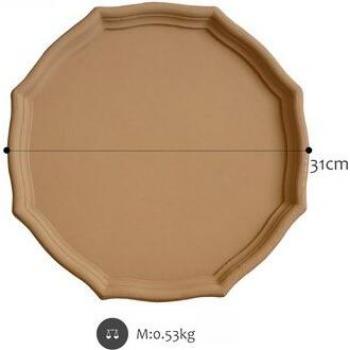 Handmade Morandi Color Fruit and Cake Tray