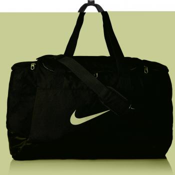 Sac de sport Nike Club Team Swoosh Duffel M, 53 cm, 52 litres, noir
