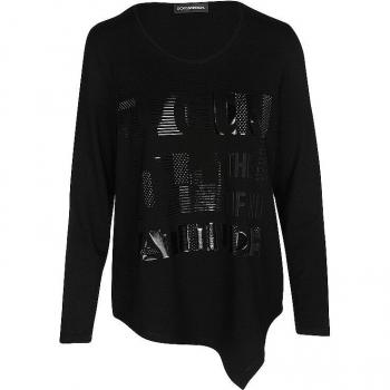 DORIS STREICH Langarmshirt schwarz