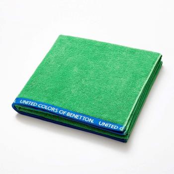 Toalla de playa 90x160cm 380g/m² 100% algodón velour verde Rainbow