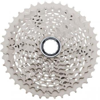 Deore CS‑M4100 10G cassette 11‑42T in zilverkleur