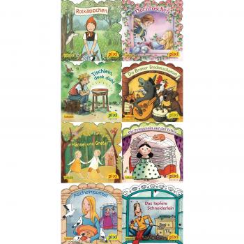 Pixi-Bundle 8er Serie 217: Märchenstunde mit Pixi (8x1 Exemplar)