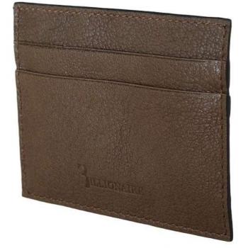 Billionaire Elegant Leather Wallet in Turtledove