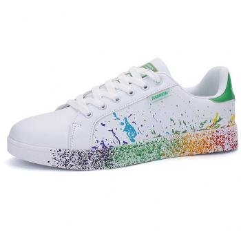JEDVOO Baskets Mode Homme Femme Lacet Fitness Sport