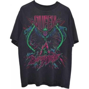 Schneewittchen & Die Sieben Zwerge – Unisex Adult Cotton Shirt „Dunkle Königin“ (XL, Schwarz)