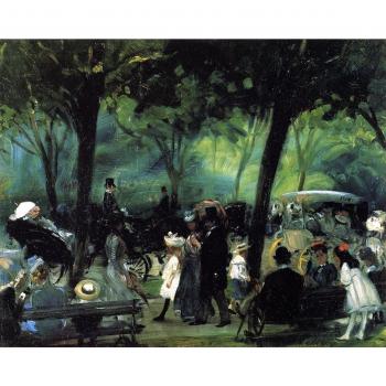 Arte Contemporáneo 12x25,4cm OdsanArt William James Glackens