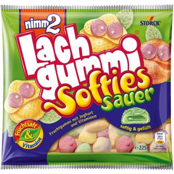 Stork Nimm2 Sauer‑Softie Gummibärchen – 225 g