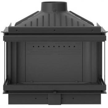 KFD Eco Max 7 3F – Insert cheminée avec volet, support et entrée d’air direct