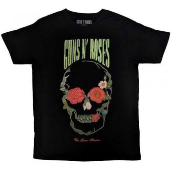 Guns N' Roses Rose Skull T-Shirt Schwarz XL