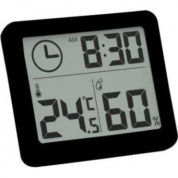 Multifunction Electronic Desk Clock with Large LCD Screen