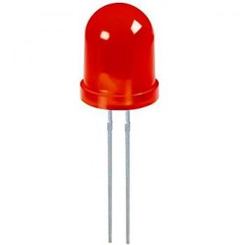 Kingbright JL 10 10mm Wired Red LED 100mcd 60° 20mA 2V