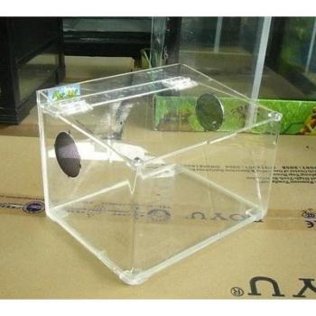 Acrylic Y001 Amphibious Pet Box