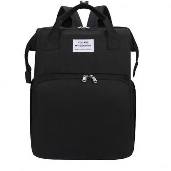 Foldable Infant Crib with Diaper Bag
