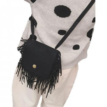 Mini Bolsa Cruzada con Flecos