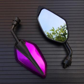 10MM Side Rearview Mirrors for Yamaha Chappy Majesty Razz Riva Smax Tmax CP250