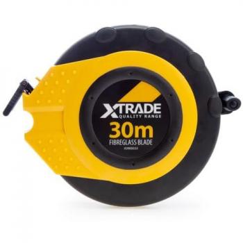 Fibreglass Closed-Case Tape Measure – 30 M / 100’ (XTrade X0900033)