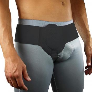Cinturón herniario masculino