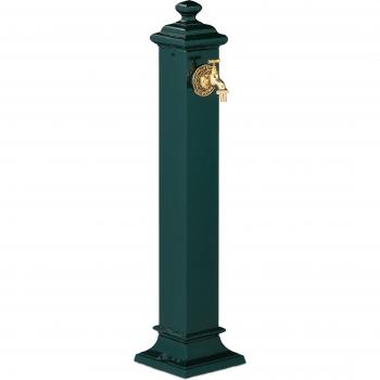 Fontaine jardin antique RELAXDAYS – Fonte de fer, vert foncé – Style nostalgique