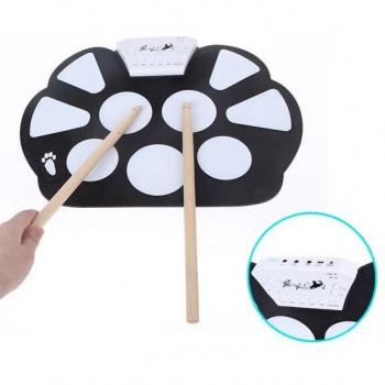 Silicone Foldable Electronic Drum Kit