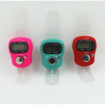 Electronic Digital Tally Counter with Random Color Stitch Marker