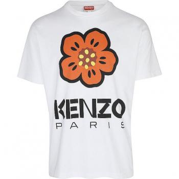 Kenzo Men's White Polo T-Shirt, Size XL