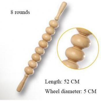 Full-Body Wooden Massage Roller Wheel
