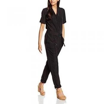 Tom Tailor belted overall/603 - Buzo Mujer, negro