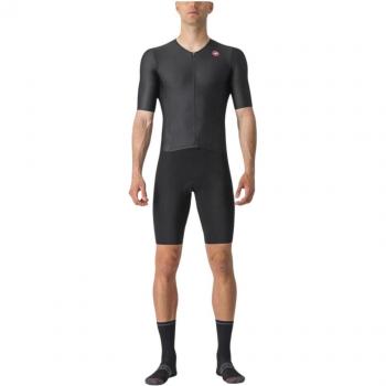 Castelli Trisuit Sanremo Ultra Speed Negra manga corta talla L