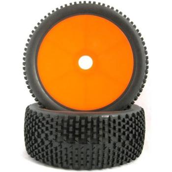 Ruedas de goma Pcmos 4x17mm Hex 1:8 para Buggy RC