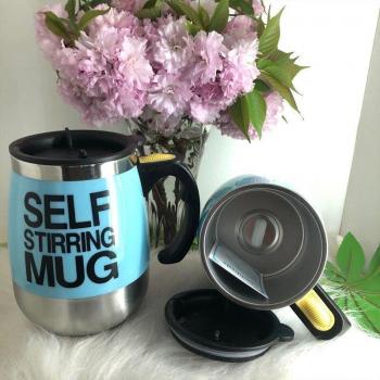 Electric Magnetic Self-Stirring Coffee Mug